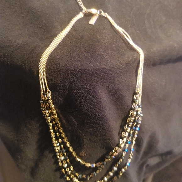 INC Four Chain Linked Beaded Necklace - Picture 8 of 11